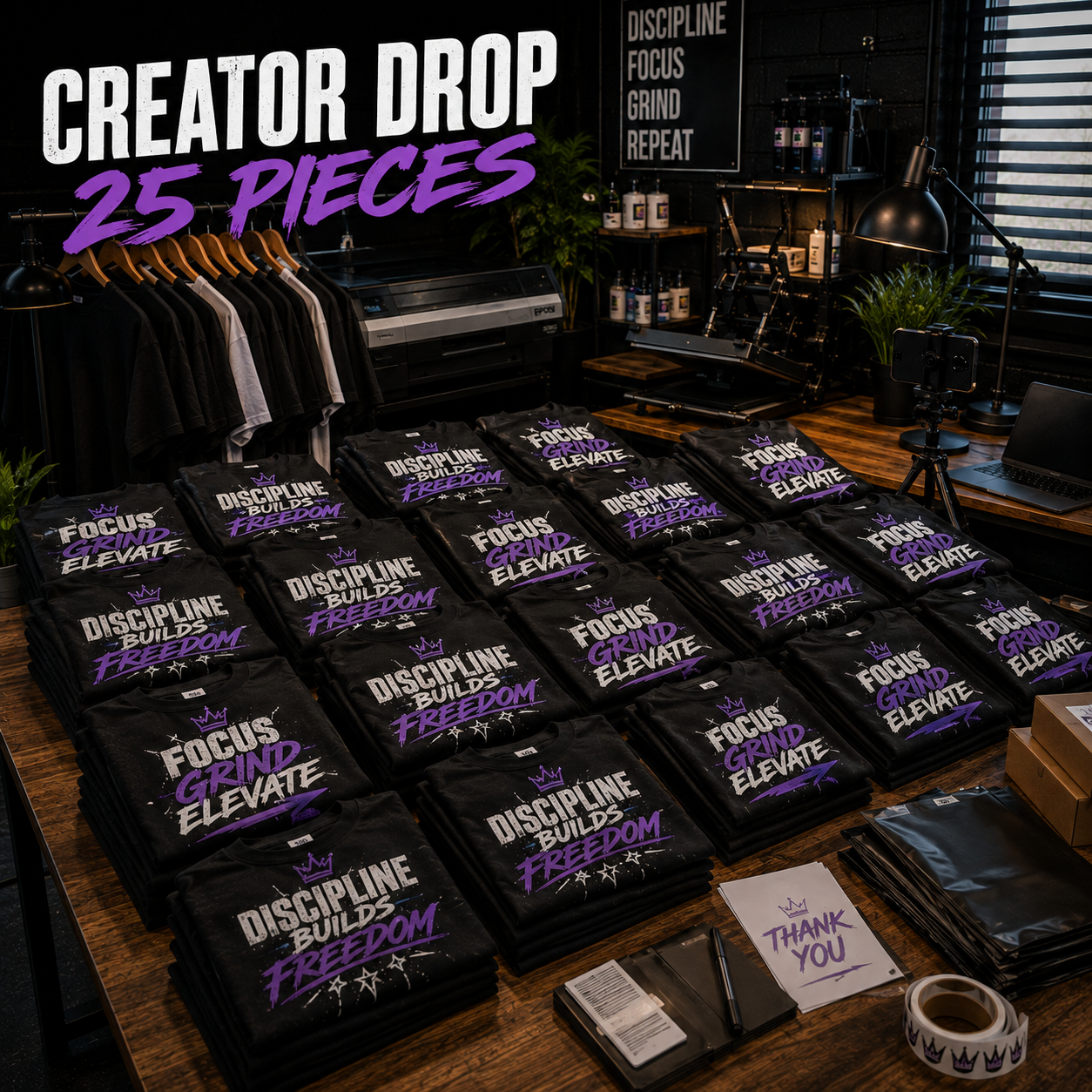 Creator Merch Starter Pack | Launch Your Own Merch