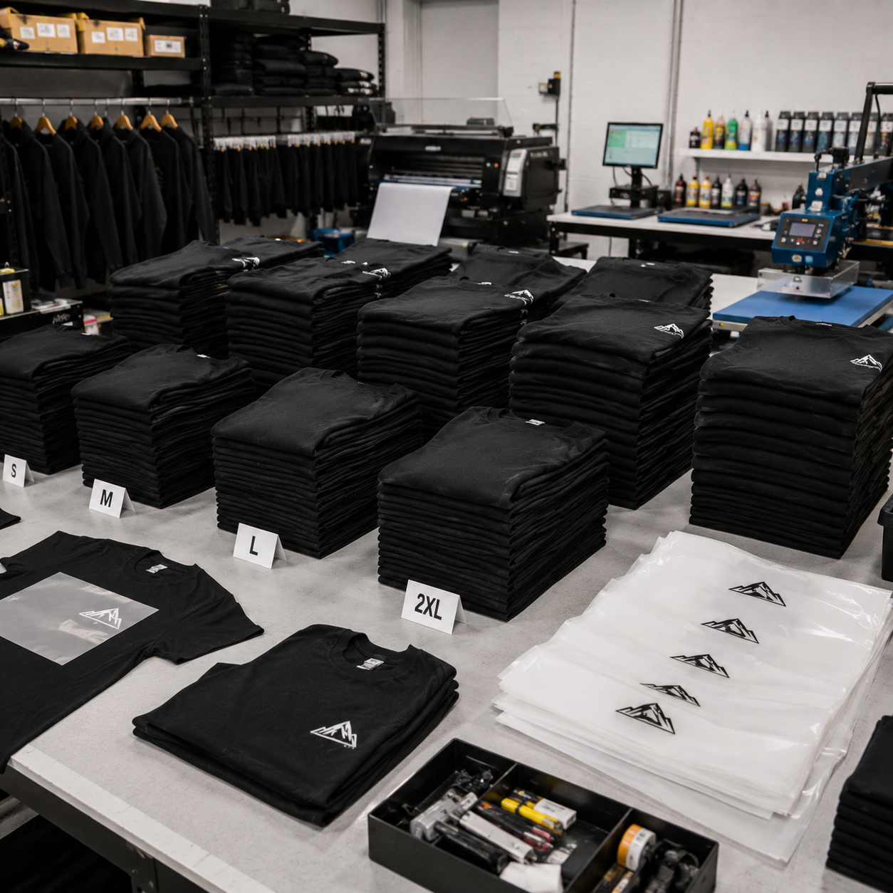 Bulk Custom T-Shirt Printing | 25+ Shirts