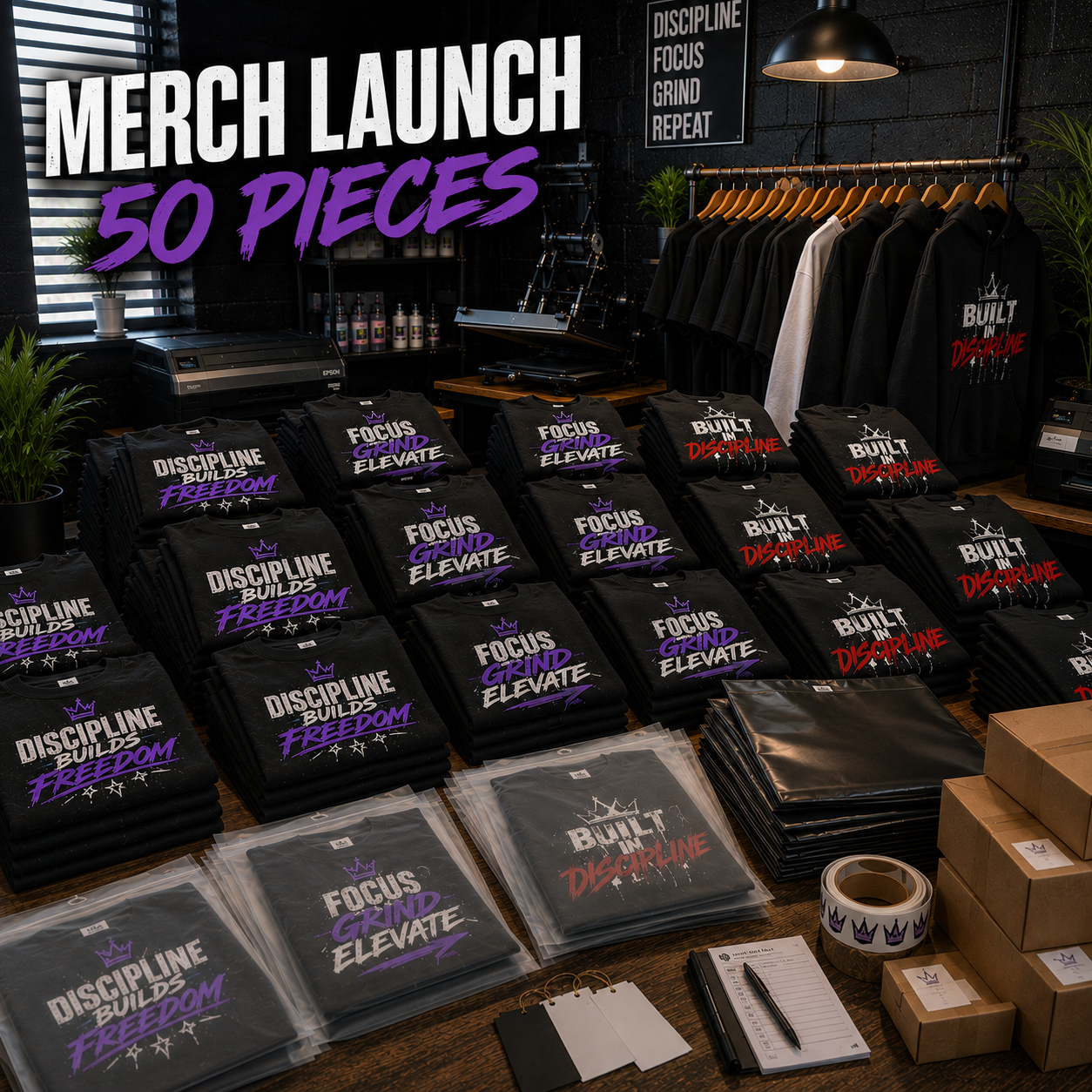 Creator Merch Starter Pack | Launch Your Own Merch