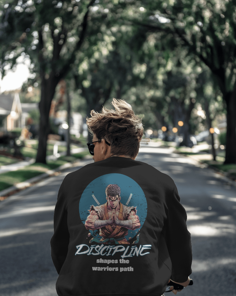 Stay Focused - Discipline Shapes the Warrior's Path Sweater