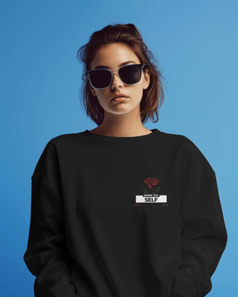 Know Thy Self Sweater - Stay True to Your Roots
