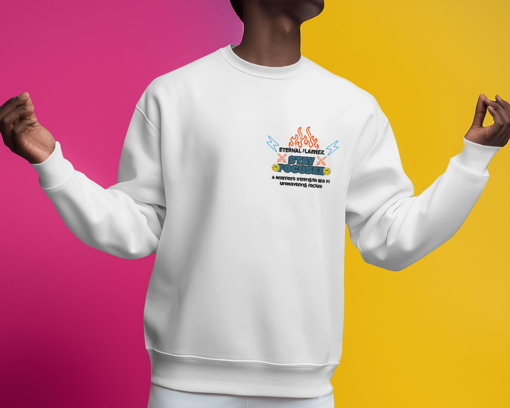 Stay Focused - Discipline Shapes the Warrior's Path Sweater